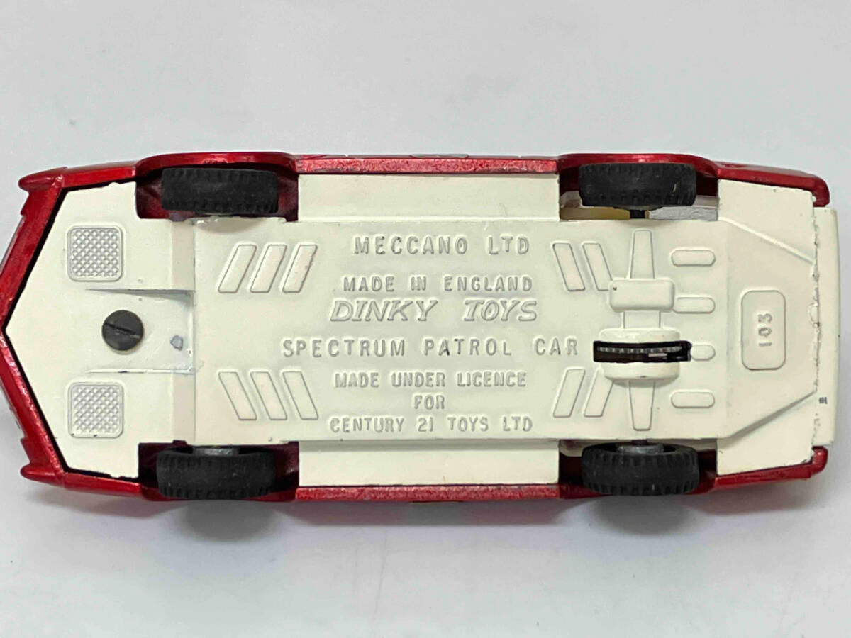 DINKY TOYS SPECTRUM PATROL CAR 103 SPEEDWHEELS ディンキー ミニカー パトカーの画像4