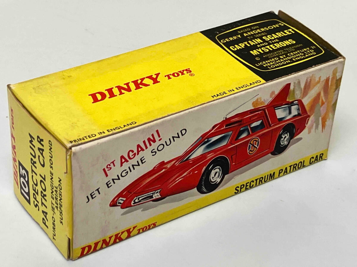 DINKY TOYS SPECTRUM PATROL CAR 103 SPEEDWHEELS ディンキー ミニカー パトカーの画像6