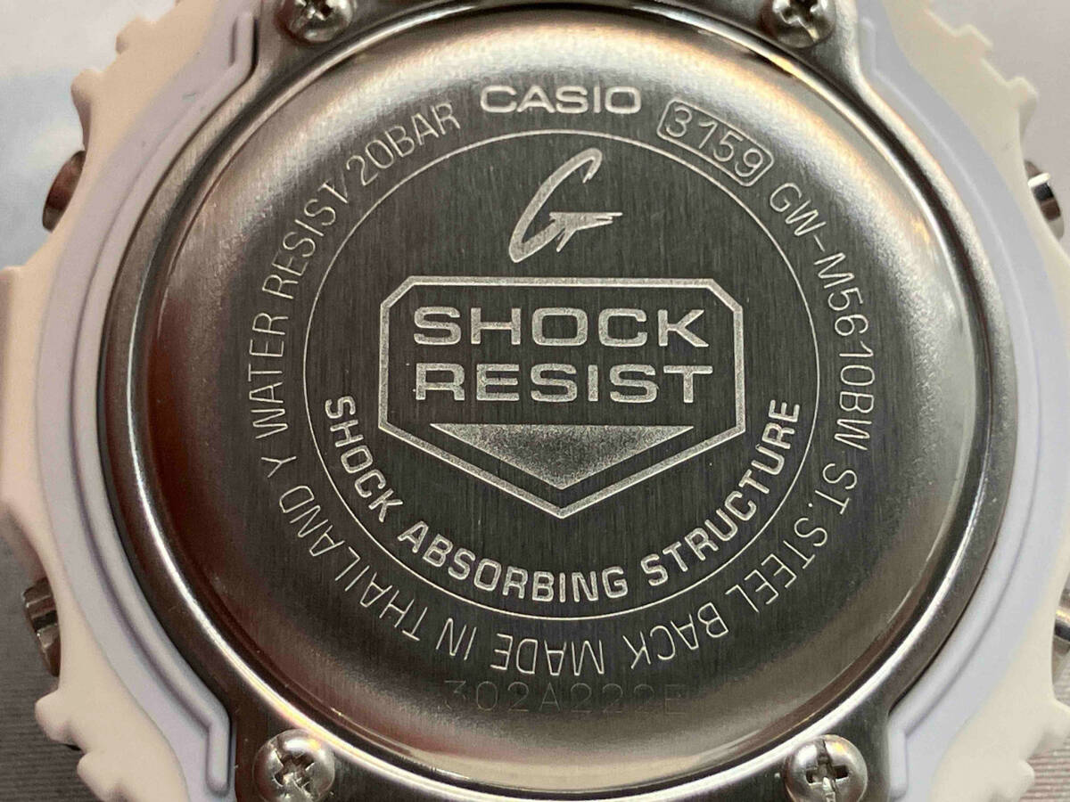 【1円スタート】CASIO カシオ G-SHOCK GW-M5610BW ソーラー 腕時計(ゆ24-04-24)の画像3
