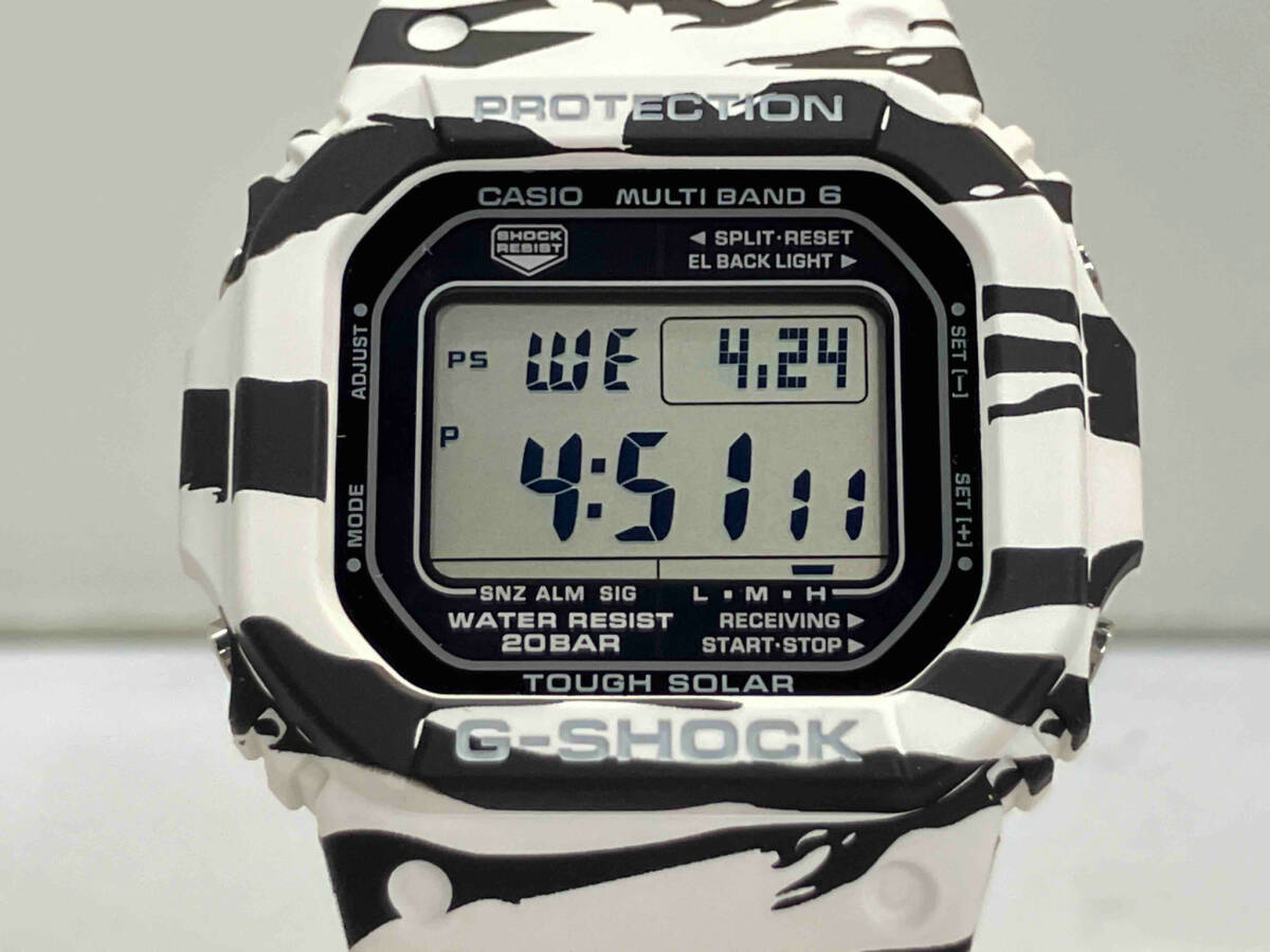 【1円スタート】CASIO カシオ G-SHOCK GW-M5610BW ソーラー 腕時計(ゆ24-04-24)の画像1