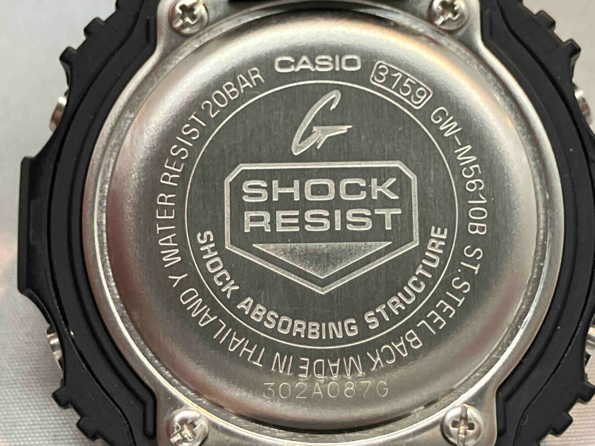【1円スタート】CASIO カシオ G-SHOCK GW-M5610B ソーラー 腕時計(ゆ24-04-25)の画像3