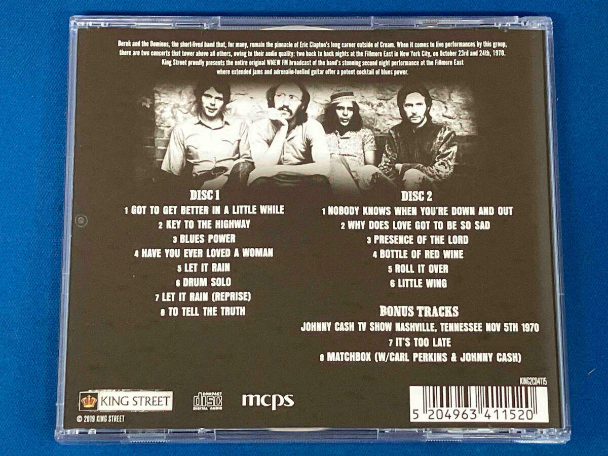 DEREK AND THE DOMINOS(terek* and * The *do рубец s)/LIVE IN NEW YORK 1970 [2CD] / жить запись /Eric Clapton( Eric *klap тонн )