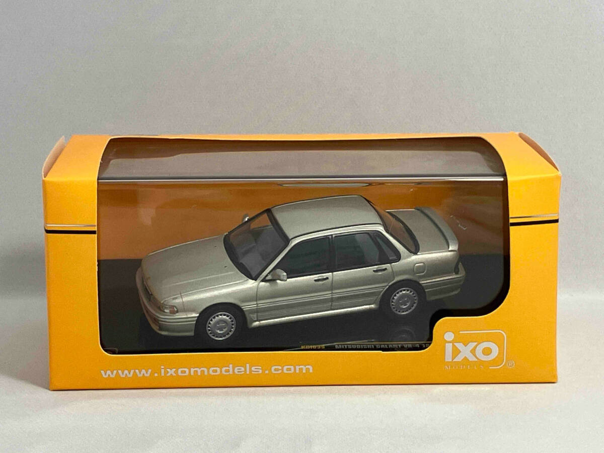  Ixo 1/43 Mitsubishi Galant VR-4 1987 серебряный (25-03-08)