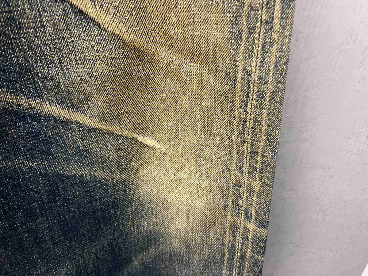 Levis リーバイス メンズ ジーンズ 702 復刻 革パッチ 日本製 BIG E 赤耳 股下71cmの画像6