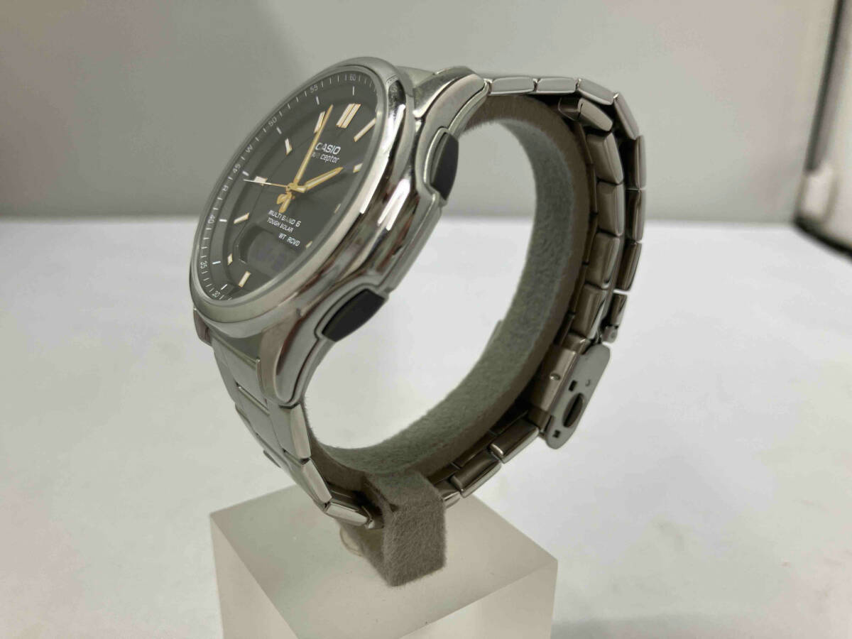 【1円スタート】CASIO カシオ ウェーブセプター ソーラー 腕時計(ゆ25-04-11)の画像2