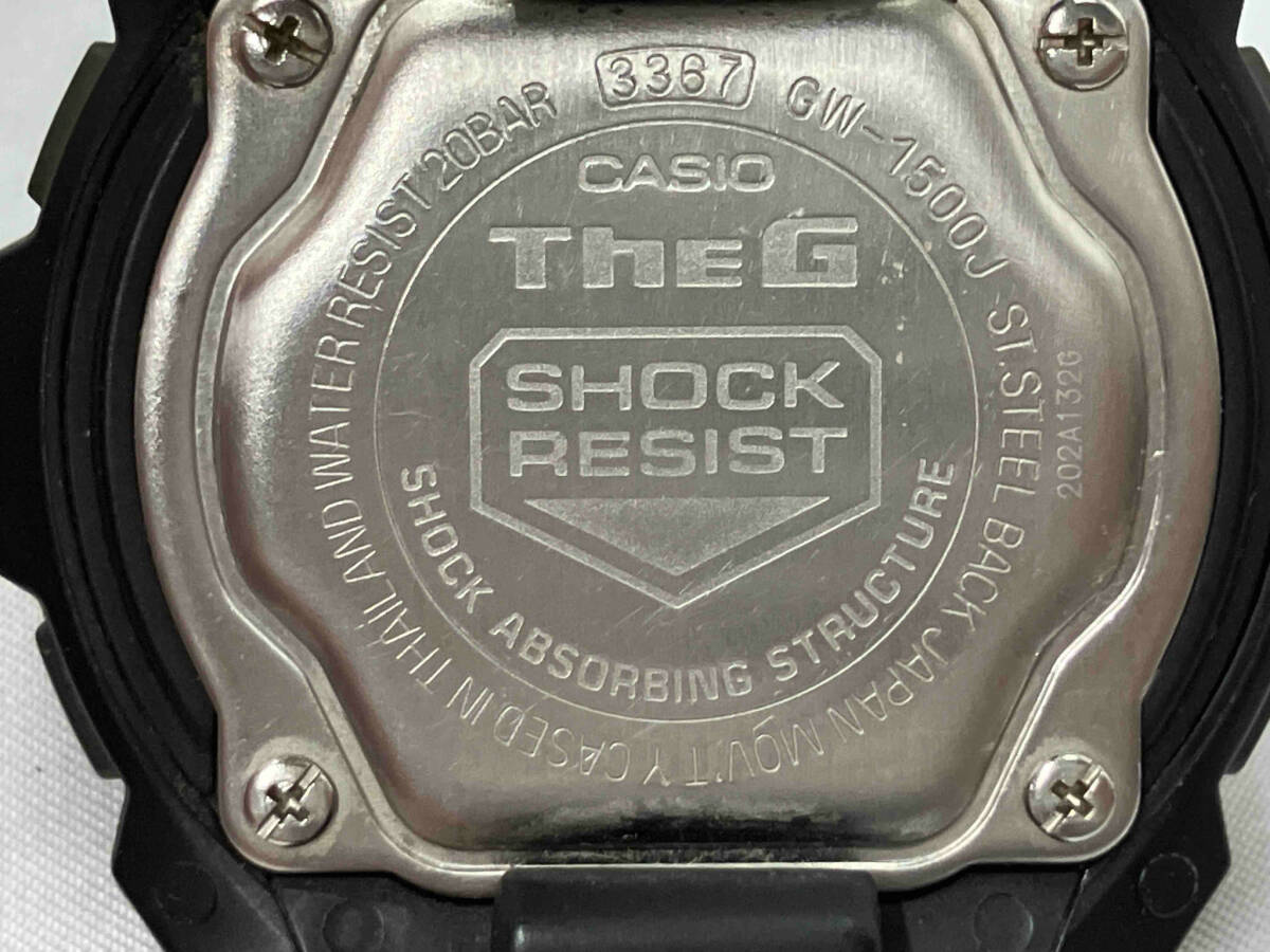 【1円スタート】CASIOカシオG-SHOCK The G GW-1500J ソーラー 腕時計(ゆ25-04-14)の画像3