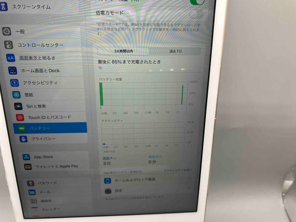  Junk [1 иен старт ]0425-4 Apple iPadmini4 MK9Q2J/A