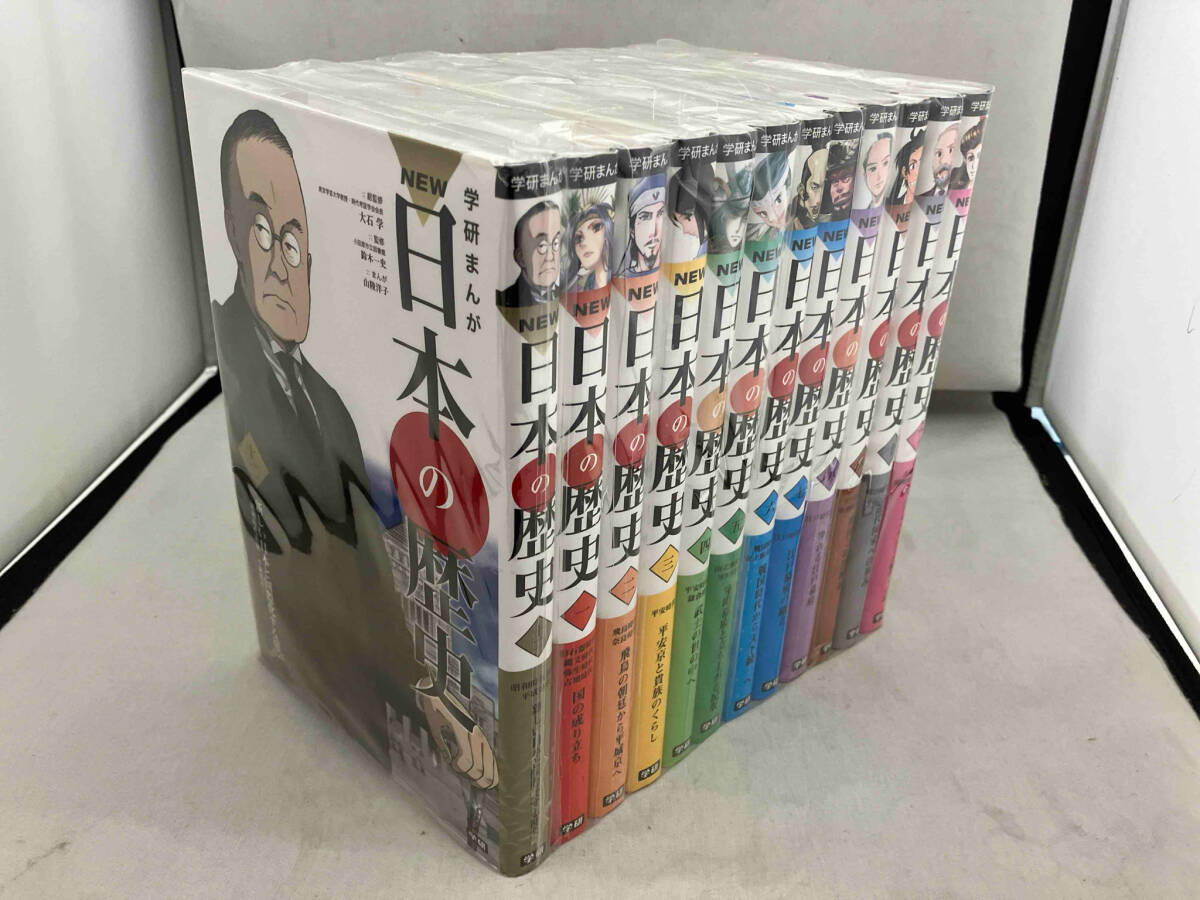  Gakken manga (манга) NEW японская история все 12 шт комплект Gakken 