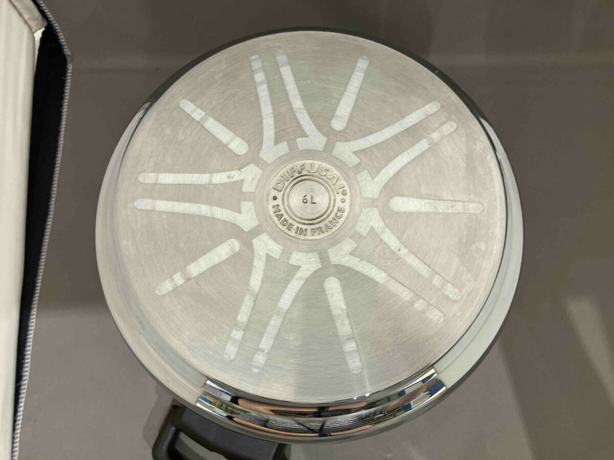 ティファール クリプソプルミエ 圧力鍋 6L 22cm(▲ゆ25-01-11)の画像3
