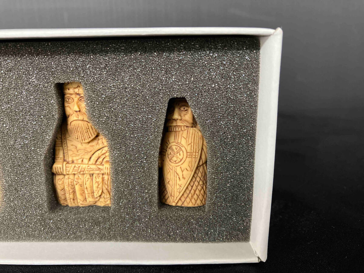 海洋堂レプリカ ルイス島のチェス THE LEWIS CHESSMEN チェス駒 大英博物館展の画像6