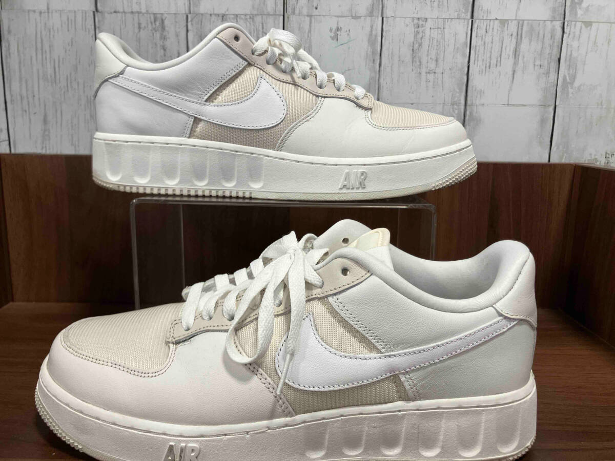 NIKE ナイキ AIR FORCE 1 エアフォース LOW UNITY DM2385-101 ローカット スニーカー ホワイト ライトクリーム レザー 27.5cm_画像4