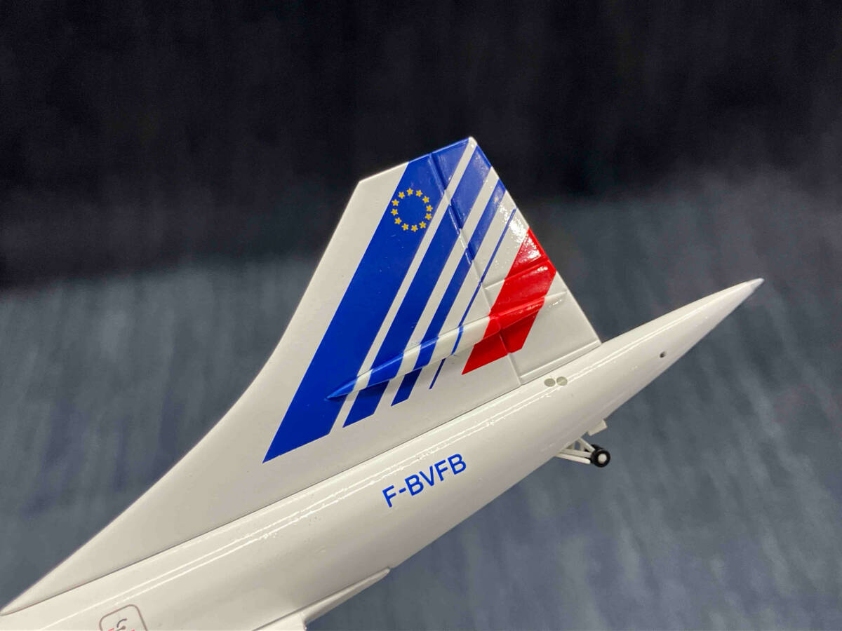  Hogan 1/200 литье под давлением Air France ограничение официальный модель Concorde .. память Air France Concorde No.8911(26-08-06)