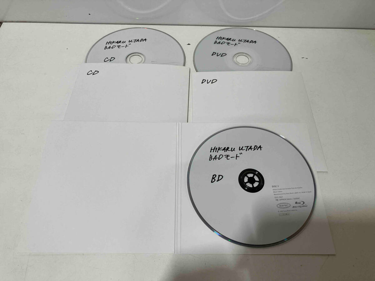 宇多田ヒカル CD BADモード(初回生産限定盤)(Blu-ray Disc+DVD付)_画像4