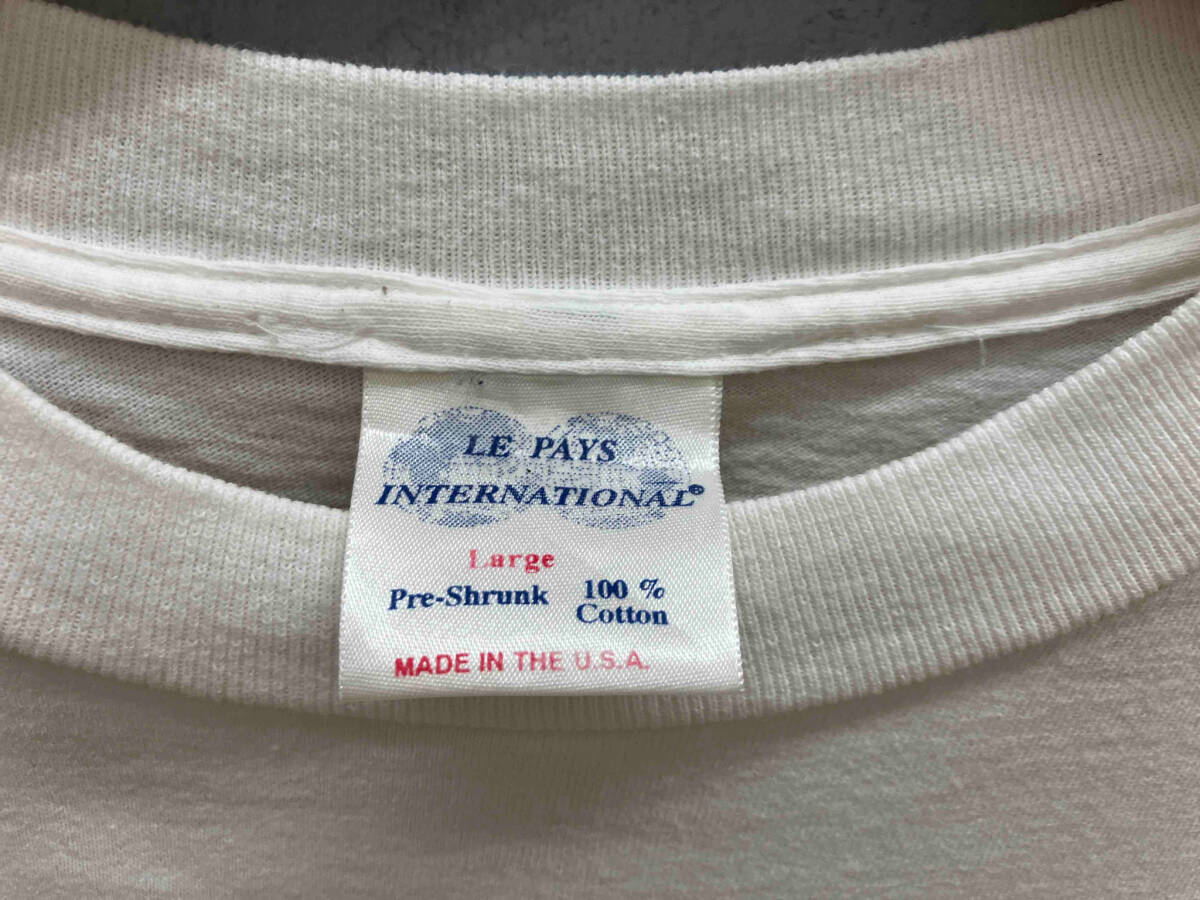 LE PAYS INTERNATIONAL メンズ 半袖Tシャツ 90s MADE IN USA Lサイズ_画像3