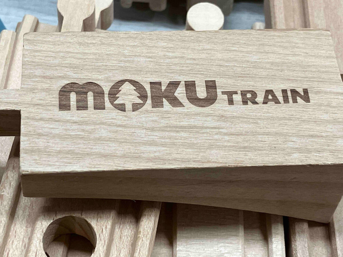 MOKU TRAIN モクトレイン 木製電車 セット_画像9