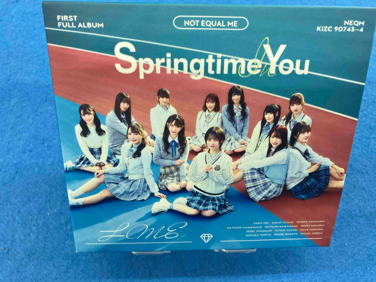 ≠ME Springtime In You(初回限定盤)(Blu-ray Disc付)_画像1