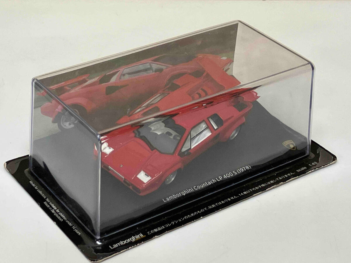 アシェット ランボルギーニ公式コレクション 1/43 ランボルギーニ カウンタック LP 400 S (1978) ミニカーの画像1
