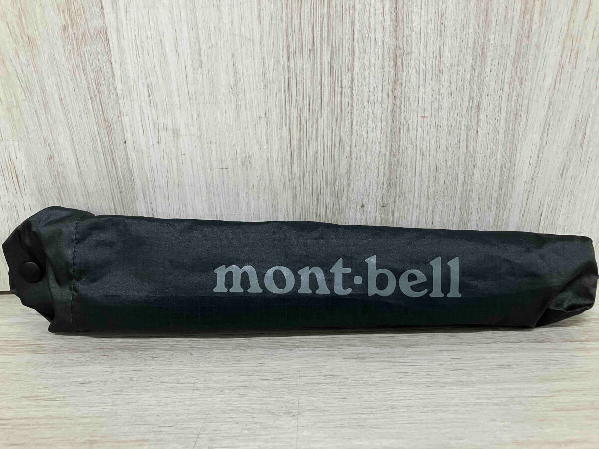 チャコールグレー【美品ダグ付き】mont-bell モンベル トレッキングアンブレラ 折りたたみ傘 150g 親骨の長さ55cmの画像7
