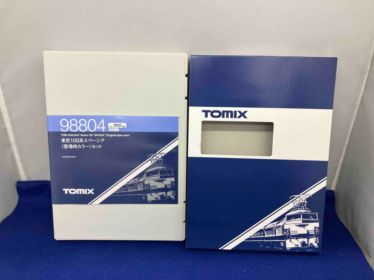 Ｎゲージ TOMIX 98804 東武100系スペーシア(登場時カラー)セット トミックスの画像1