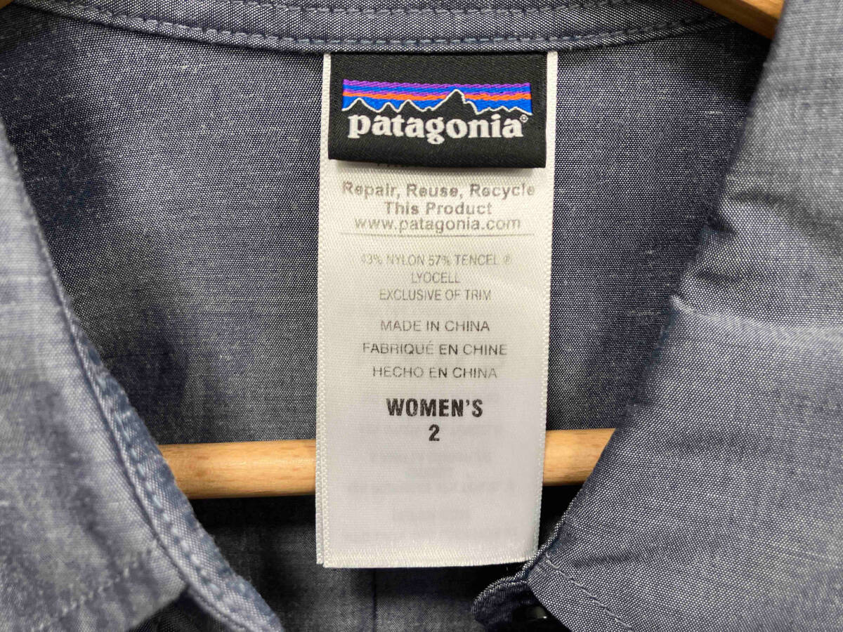 patagonia パタゴニア 長袖シャツ STY54301SP15 表記サイズ2 ネイビー_画像3