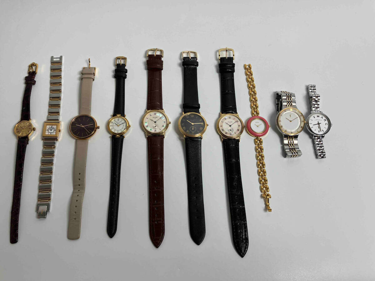 ジャンク ［ まとめ売り 10本 ］ファッション腕時計 (CELINE、GUCCI、SKAGEN等)の画像1