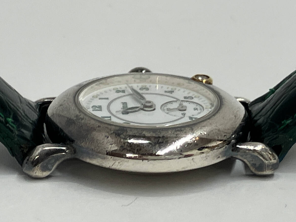 TECHNOS テクノス SV925 1Pダイヤ クォーツ 腕時計 278020.55／P0L0039 時計_画像8