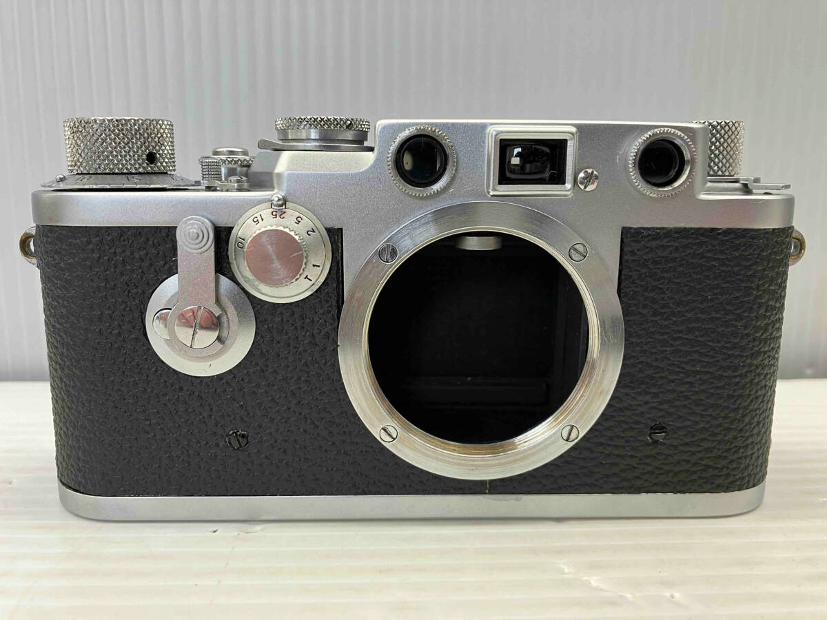 ジャンク 1円スタート！ Leica Ⅲf 3f バルナック レンジファインダー 純正ケース付属