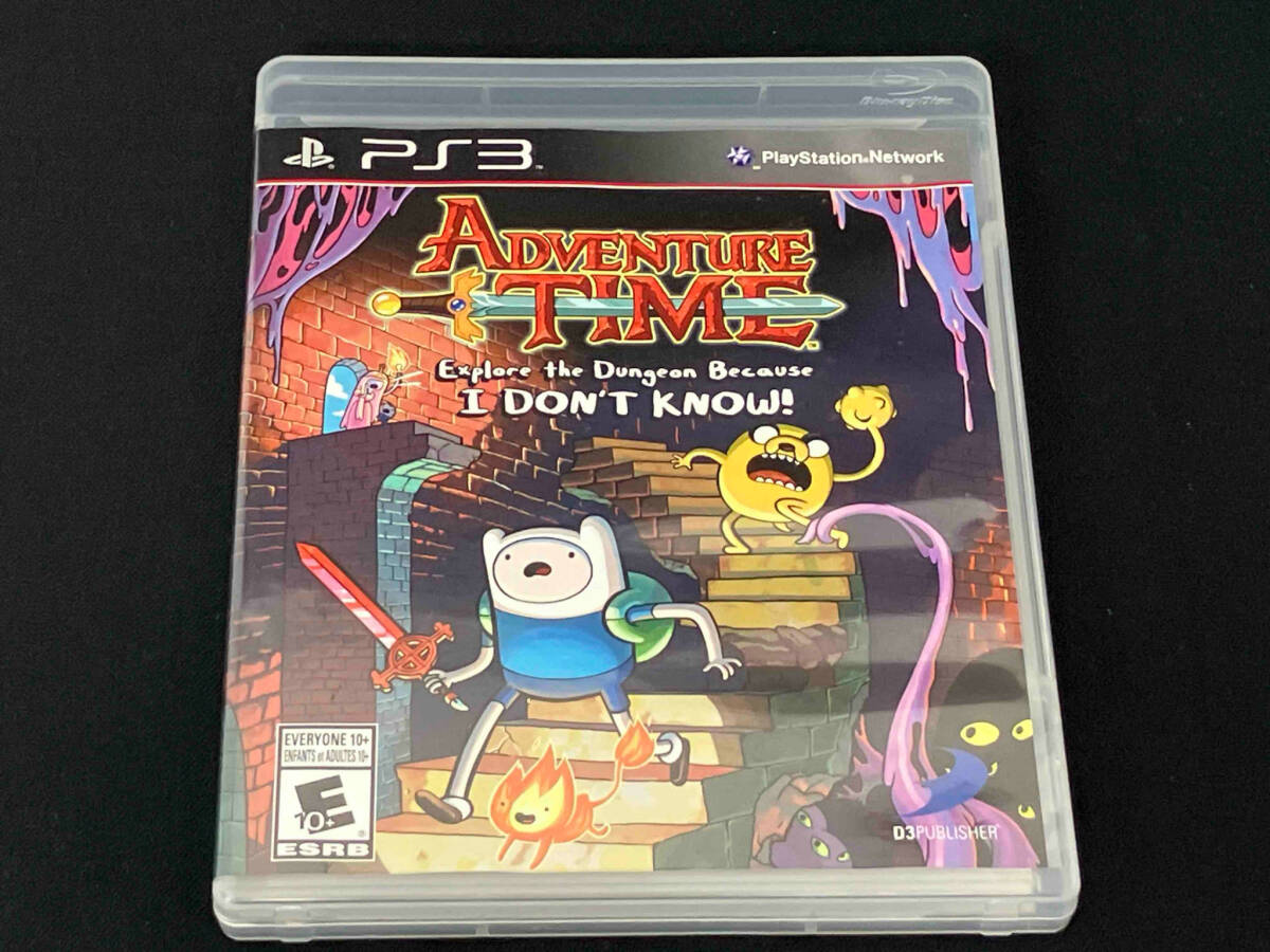 輸入盤 説明書なし PS3 ADVENTURE TIME Explore the Dungeon Because I DON’T KNOW!の画像1