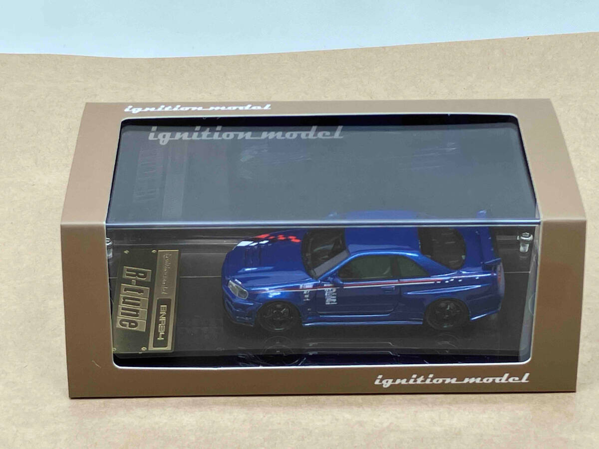 ignition model 1/64 Nismo R34 GT-R R-tune Bayside Blue ｉｇｎｉｔｉｏｎ ｍｏｄｅｌの画像2