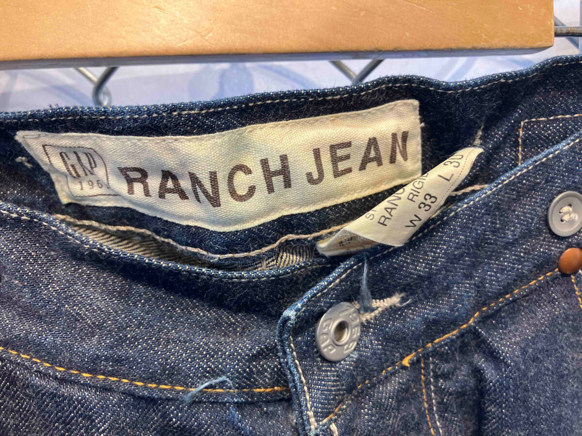 GAP 1969 RANCHJEAN 限定レプリカデニム ジーンズ ランチジーンズ ギャップ W33 店舗受取可_画像7