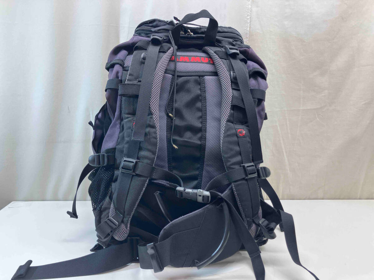 MAMMUT マムート 登山用リュックサック バックパック ブラック パープル レインカバー付き_画像2