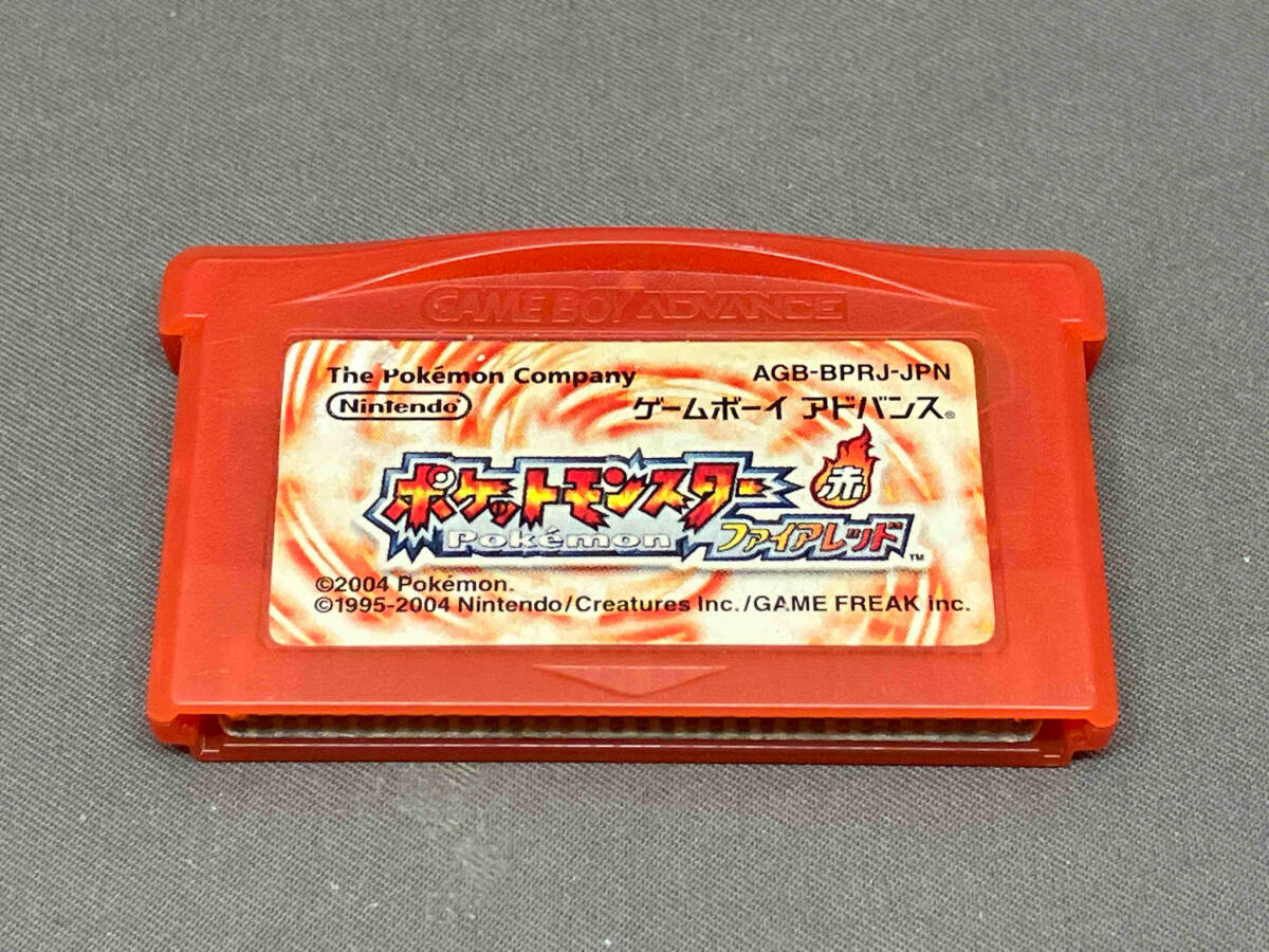 【ソフトのみ】GBA ポケットモンスター ファイアレッド_画像1