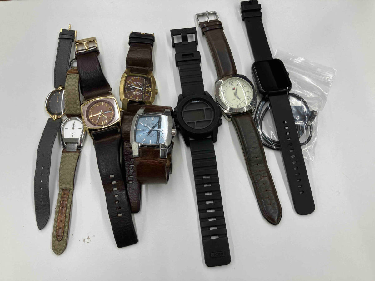ジャンク 腕時計 CASIO,SEIKO,DIESEL,スマートウォッチ その他 57点（腕時計本体55,充電器1,バンド1） まとめ売りの画像3
