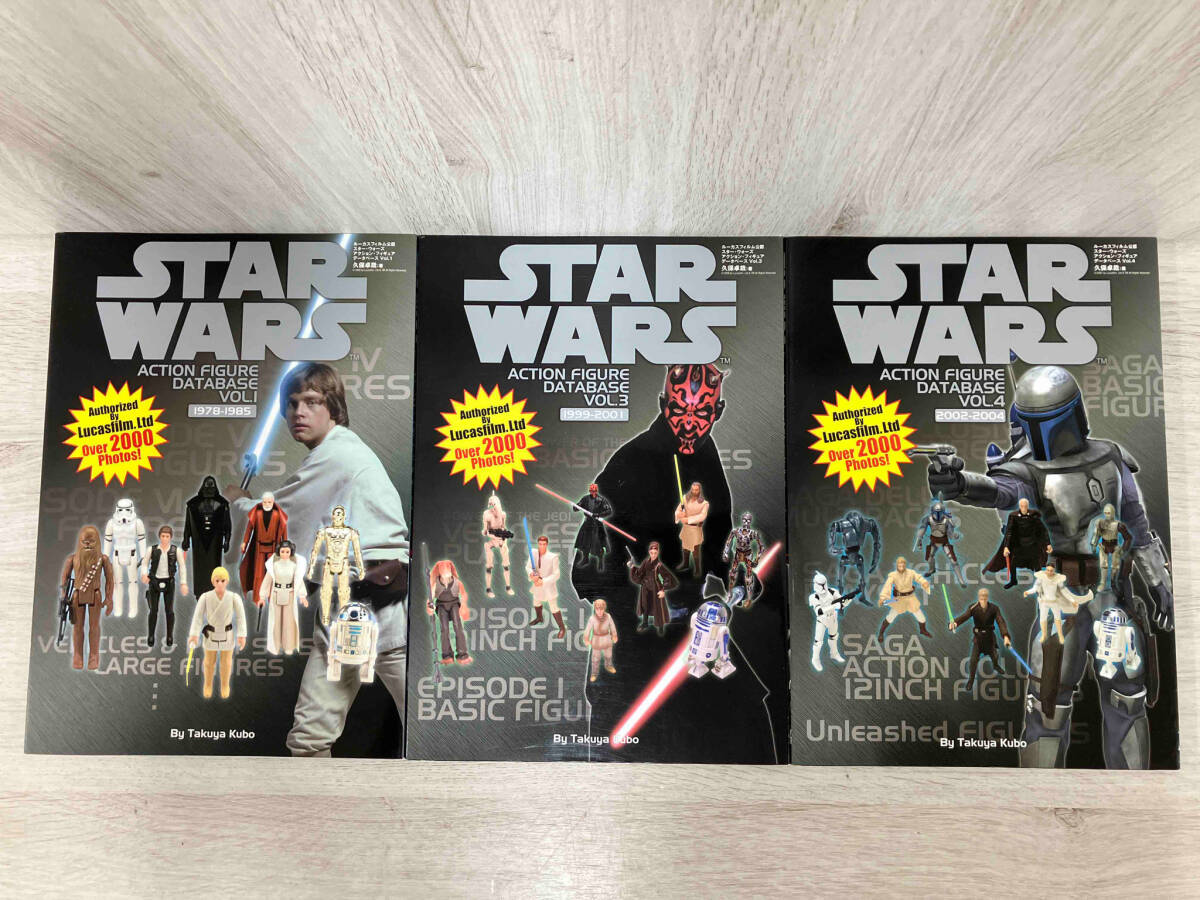 [Vol.2. volume *5 pcs. set ] Star Wars action figure database Vol.1/Vol.3-6