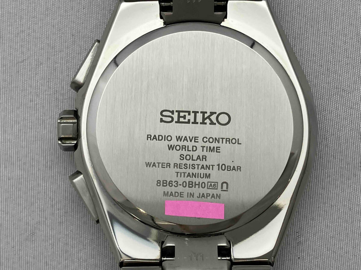 SEIKO ASTRON NEXTER SBXY067 8B63-0BH0 電波ソーラー 2024年4月現行モデル 参考価格148，500円 バックル傷有 ベルトサイズ 約18cmの画像6