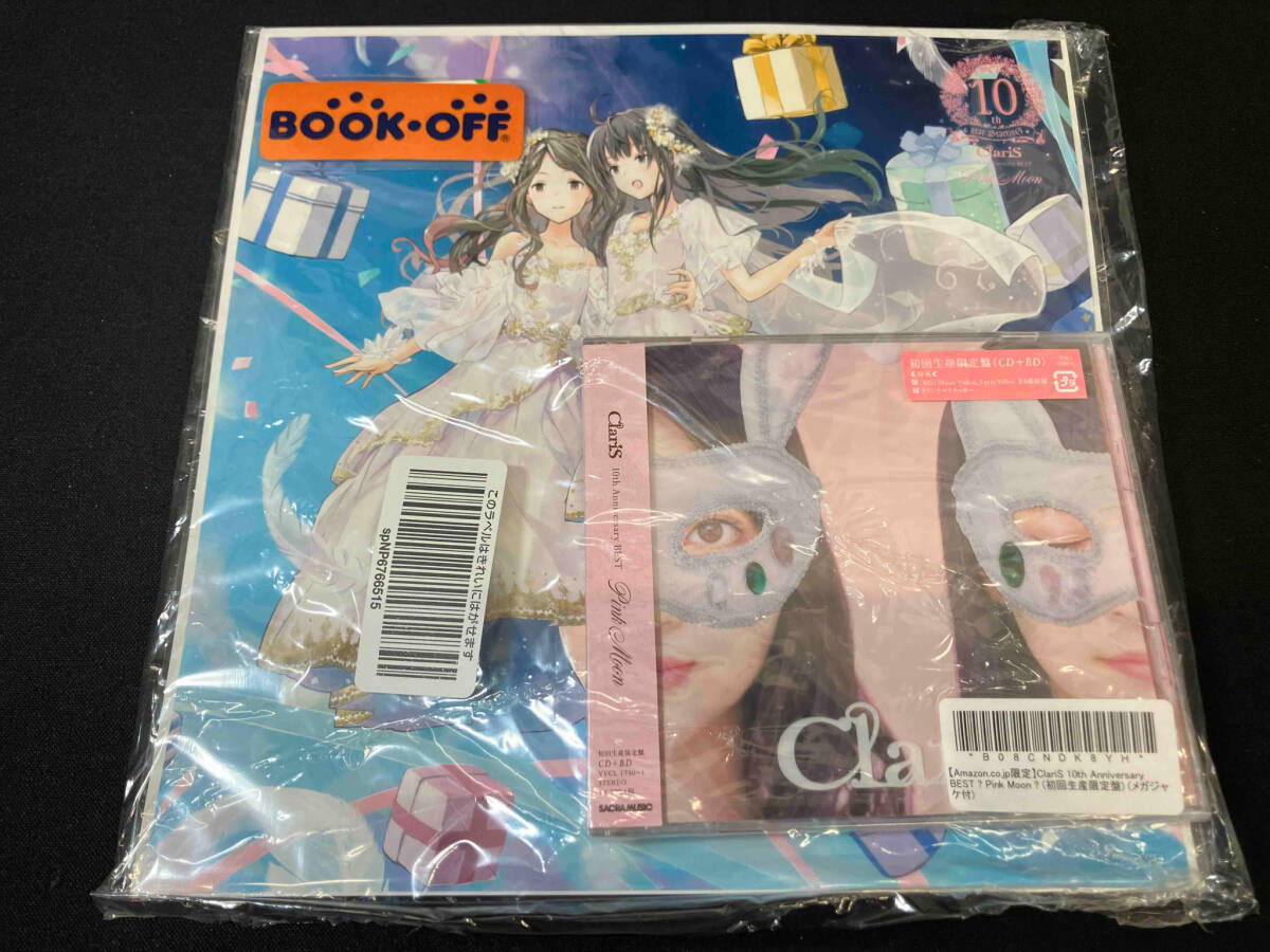 未開封 ClariS CD ClariS 10th Anniversary BEST -Pink Moon-(初回生産限定盤)(Blu-ray Disc付)の画像1