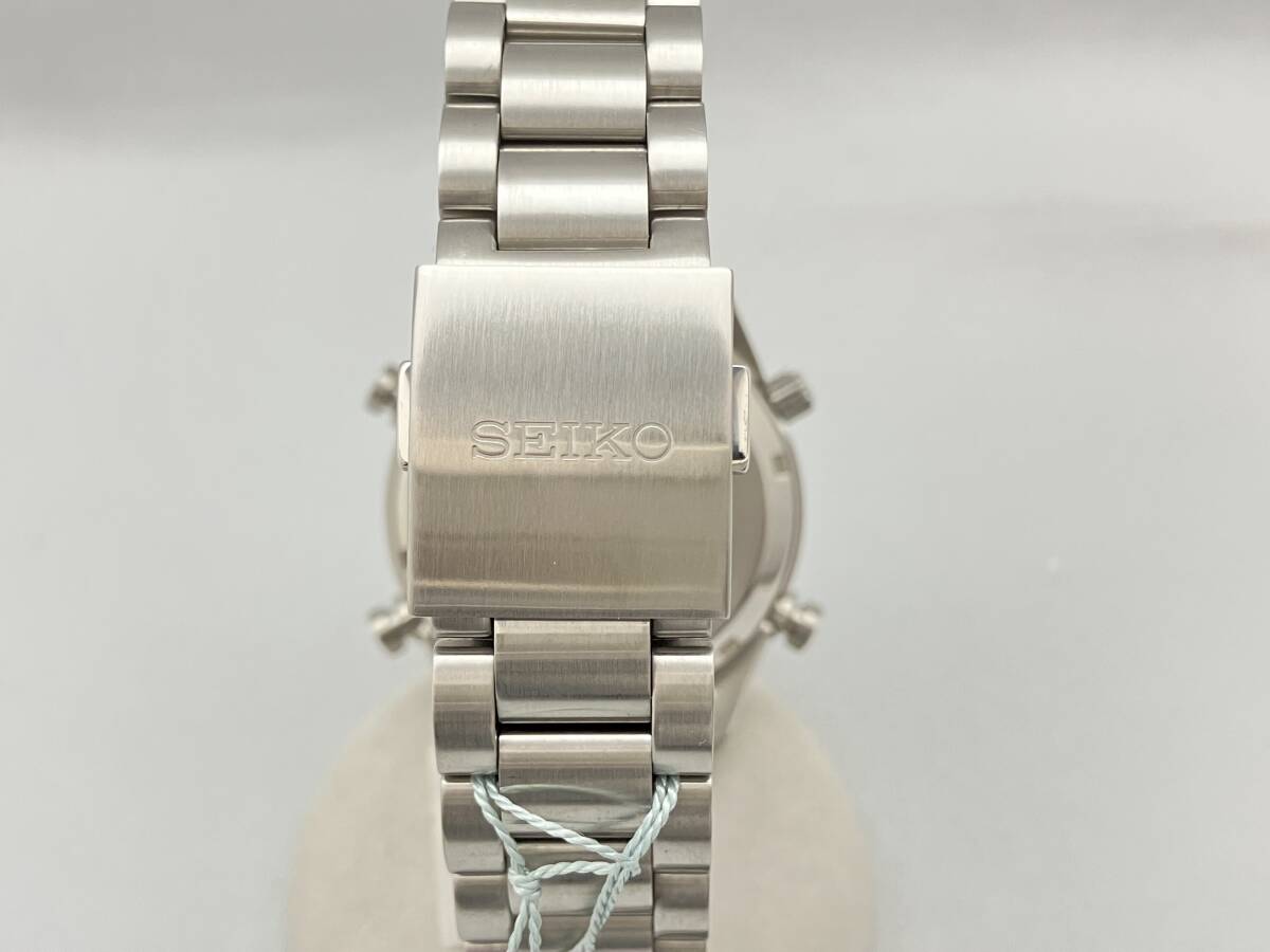 SEIKO PROSPEX SBER009 8A50-00D0 ソーラー セイコー腕時計110周年記念 3500本 限定モデル クロノグラフ ローレル モチーフ_画像5