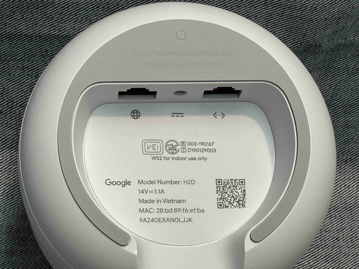 Google Nest Wifi ルーターと拡張ポイントパック H2D H2E (30-07-08)_画像4