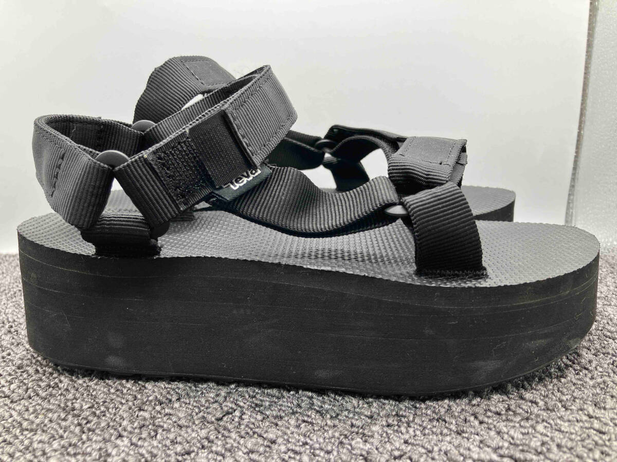 Teva テバ ハイソールサンダル 厚底 1088844 サイズ22cm ブラック 黒 夏_画像4