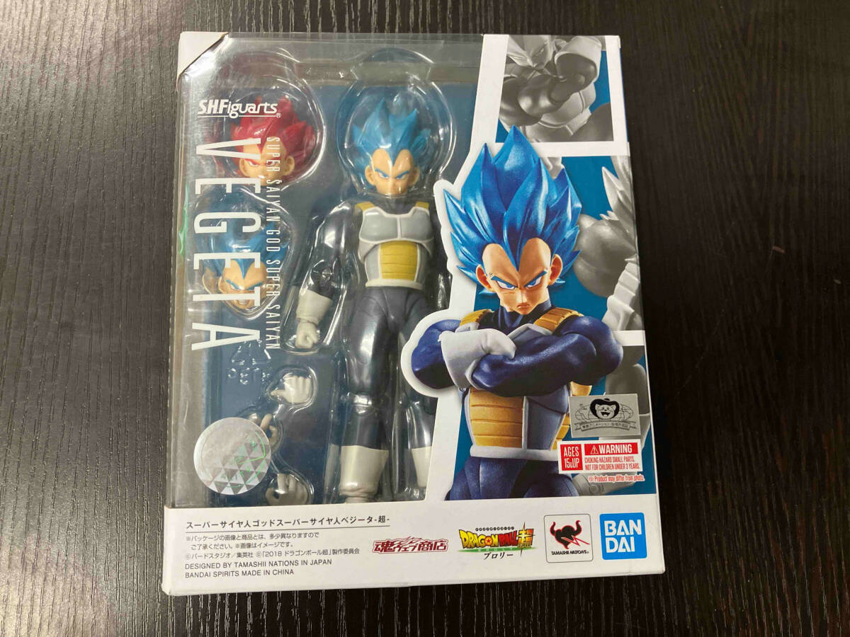 【半額】 箱痛みあり 現状品 ブロリー ドラゴンボール超 魂ウェブ商店限定 スーパーサイヤ人ゴッドスーパーサイヤ人ベジータ-超- S.H.Figuarts ベジータ