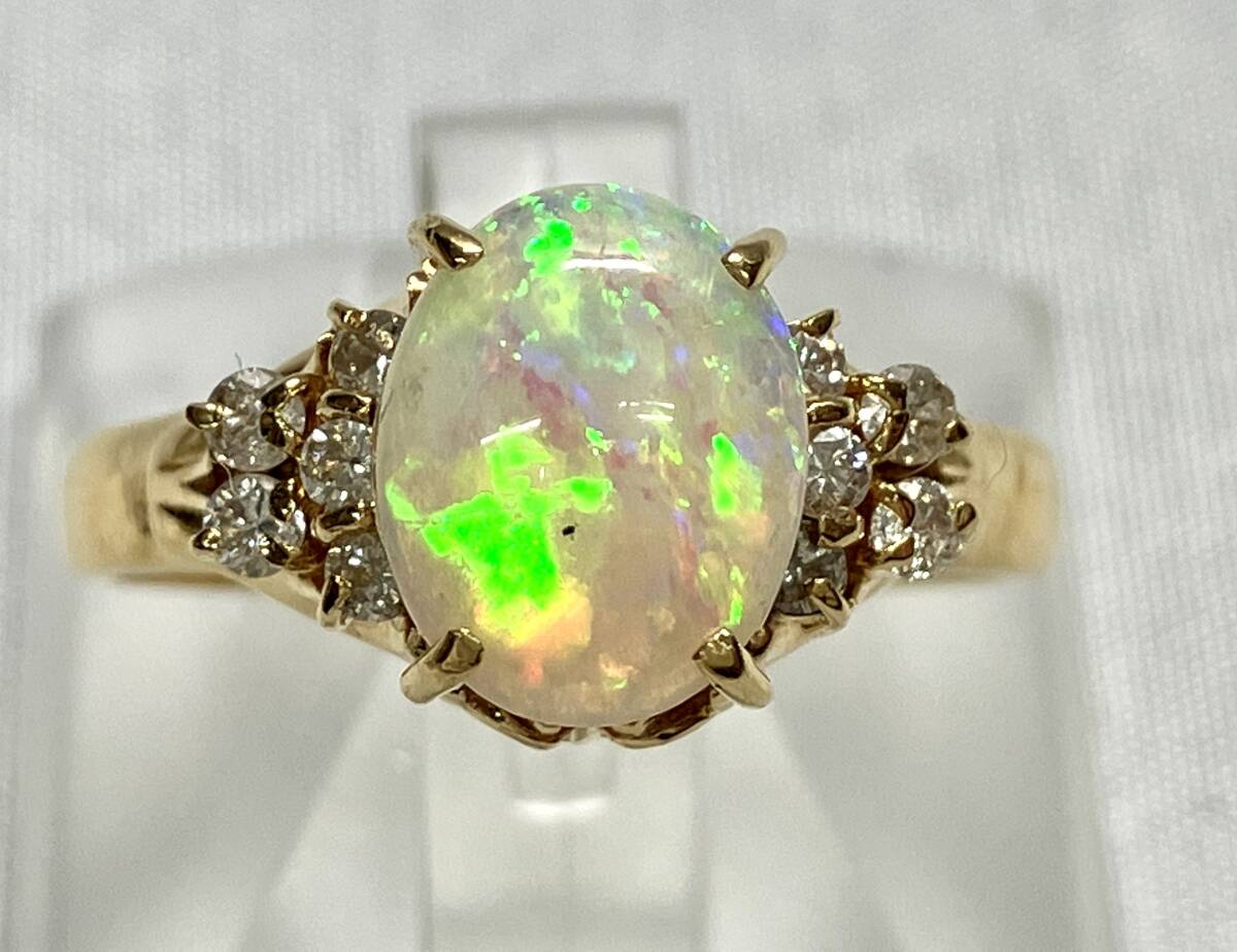 【国内正規総代理店アイテム】 K18 ダイヤ0.20ct リング 15.5号 4.1g H0.9×W0.7cm ストーンリング その他