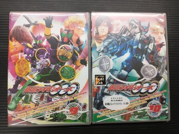 一部未開封品あり DVD 【※※※】[全12巻セット]仮面ライダーOOO Volume1~12_画像7