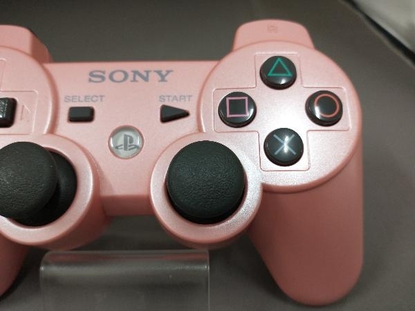 【ジャンク】【動作未確認】 PS3 ワイヤレスコントローラ (DUALSHOCK3) キャンディ・ピンクの画像3