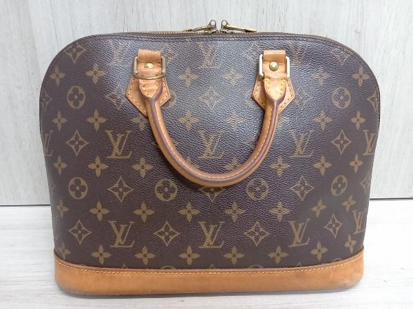 LOUIS VUITTON モノグラム BA0043 アルマ ハンドバッグ ルイ・ヴィトン パドロック付_画像3