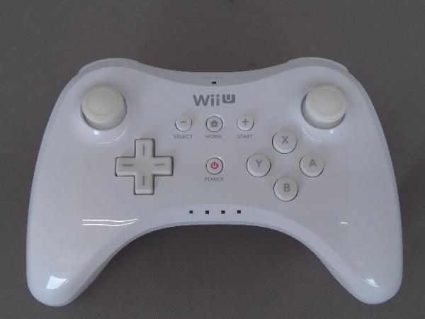 箱・説明書なし Wii U PRO コントローラー(shiro)_画像2