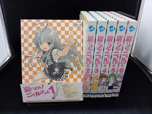 【全巻帯付き】[全6巻セット]這いよれ!ニャル子さん Vol.1~6(初回限定版)(Blu-ray Disc)_画像1