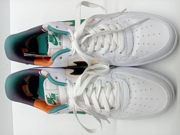 NIKE Air Force 1 Low ’07 LV8 EMB 'White and Malachite' DM0109−100　ナイキ エアフォース1 ロー '07 LV8 EMB　スニーカー　28cm_画像2