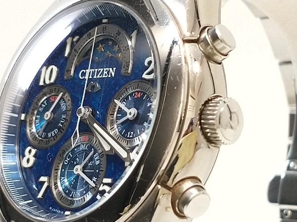 CITIZEN CAMPANOLA シチズン カンパノラ グランドコンプリケーション 紺瑠璃 CTR57-1101 6770-T001416 クォーツ 腕時計 SS 店舗受取可_画像3