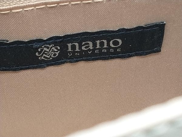 nano UNIVERSE ナノ ユニバース ショルダーバッグ レザー / グレー_画像6
