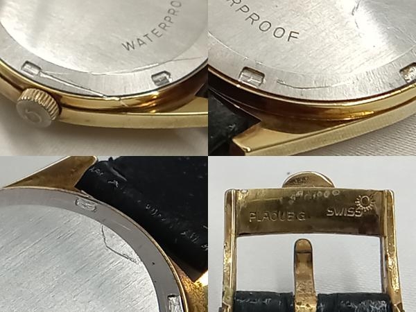 【ジャンク】 【BOX・ギャランティ有】 稼働品 OMEGA Geneve オメガ ジュネーブ Ref .1660169 デイト 自動巻き 腕時計_画像6